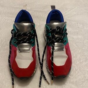 Steve Madden Multicolor Sneakers with Black Laces